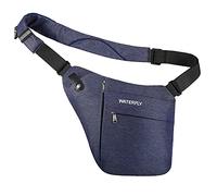 Waterfly Sling Bag Shoulder Chest Bag Lightweight Cross Body Bags for Men Sapphire Blue