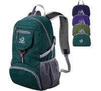Waterfly Ultra Lightweight Foldable Backpack: 20L Packable Rucksack Daypack for