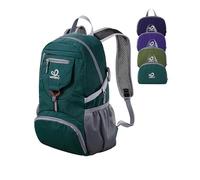 Waterfly Ultra Lightweight Foldable Backpack: 20L Packable Rucksack Daypack for Men Women Hiking Travelling Camping Sports Outdoor