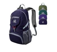 Waterfly Ultra Lightweight Foldable Backpack: 20L Packable Rucksack Daypack for Men Women Hiking Travelling Camping Sports Outdoor
