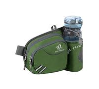 Waterfly Waist Pack Fanny Pack Bum Bag Hip Pack Running Bag Waist Bag Running Belt Sack Water Resistant with Bottle Holder for Hiking Camping Dog Walking