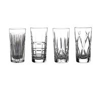 Waterford Crystal Gin Journeys Cut Glass Pattern Highballs, Set of 4, 450ml, Clear
