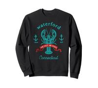 Waterford Connecticut Lobster Fishing Vacation Souvenir Sweatshirt