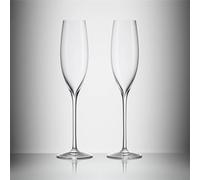 Waterford Elegance 40001101 Classic Flute Pair 240ml, Crystal