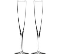 Waterford Elegance Trumpet Crystal-glass Champagne Flutes Set of Two