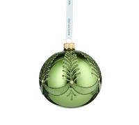 Waterford Holiday Heirlooms Green Bauble Ornament