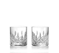 Waterford Lismore Connoisseur Crystal Whiskey Tumblers, Straight Sided, Set of 2