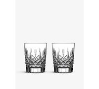 Waterford Lismore Crystal Whiskey Tumblers Set of Two