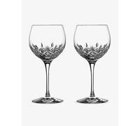 Waterford Lismore Essence Balloon Crystal-glass Wine Glasses Set of Two
