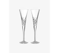 Waterford Waterford Celebrations Toasting Flute Crystal Glasses Set Of Two