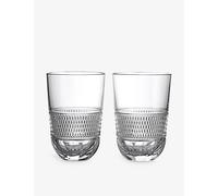 Waterford Waterford Copper Coast Crystal Water Glasses 450ml Set Of Two