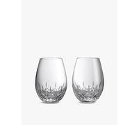 Waterford Waterford Lismore Essence Stemless Red Wine Glasses Set Of Two