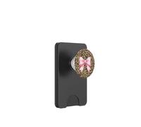 Waterfowl Hunting Duck Camo Aesthetic Cute Pink Bow PopSockets PopWallet for MagSafe