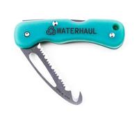 Waterhaul Rescue Folding Knife - 100% Recycled Fishing Net. Marine Sailing Boat Safety Rope Tool Beach Cleaning (Hooked Tip)
