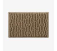 Waterhog Machine Washable Door Mat, Diamond Camel 60 x 90 cm - Heavy Duty & Dirt Trapper Doormat, Non-Slip Rubber Backed Doormat, Easy-to-Clean Outdoor/Indoor Entrance Mat, Made in Europe