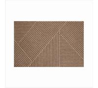 Waterhog Machine Washable Door Mat, Pyramid Camel 55 x 85 cm - Heavy Duty Dirt Trapper Entrance Mat, Non-Slip Rubber Backed, Indoor/Outdoor Use, Made in Europe