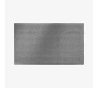 Waterhog Machine Washable Door Mat, Squares Grey 60 x 90 cm - Heavy Duty & Dirt Trapper Doormat, Non-Slip Rubber Backed Doormat, Easy-to-Clean Outdoor/Indoor Entrance Mat, Made in Europe