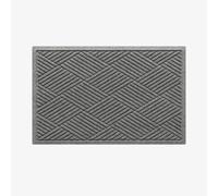 Waterhog Washable Indoor Outdoor Door Mat Diamond Grey 90 x 150 cm