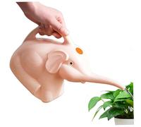 Watering Can 12x7x5" 2L Elephant-Shaped Water Can Easy Filling Plant Watering with Handle Sturdy PP Plant Device for Indoor, Garden, Balcony, Style 2