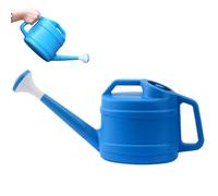 Watering Can 16x6" 2.5L Water Can Wide Mouth Plant Watering with Cap Long Spout PP Plant Device with Detachable Sprinkler Head & Handle for Indoor, Garden, Balcony, BlueWatering
