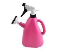 Watering Can, 23×13cm Little Plastic Watering Can And Plant Mister With Handy Spray Nozzle Large Capacity(yellow)