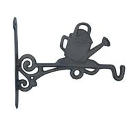 Watering Can Basket Flower Hook/Hanger Cast Iron Door Wall House Garden
