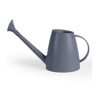 Watering Can for Indoor Plants, Plant Watering Can with Detachable Spray Head for Plant Garden Flower, Long Spout Water Can for Outdoor Watering Plants 1.8L 60oz 1/2 Gallon (Gray)