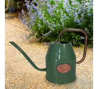 Watering Can Galvanised Steel 1L By Yeoman - Olive Green
