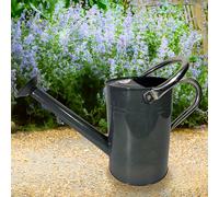 Watering Can Galvanised Steel 4.5L By Yeoman - Dark Grey