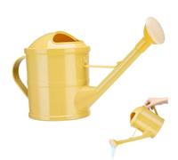 Watering Can Indoor Plants, 1.5L Small Plant Watering Can with Long Spout & Removable Sprinkler Head, Indoor Watering Can for Bonsai Plants Garden Flowers (Yellow)