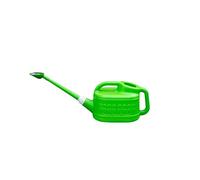 Watering Can Small 4L/ 6L/ 8L/ 10L Watering Can Durable Plastic for Indoor & Outdoor Plants Easy Pour Garden Jug with Sprinkler Rose Ideal for Flowers Indoor Cans (Green1, One Size)