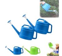 Watering Can, Small Watering Can with Removable Long Spout for Indoor and Outdoor Plants, Perfect for Flowers, Gardens, and Houseplants (Blue-2pcs)