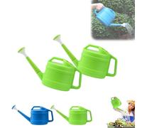 Watering Can, Small Watering Can with Removable Long Spout for Indoor and Outdoor Plants, Perfect for Flowers, Gardens, and Houseplants (Green-2pcs)