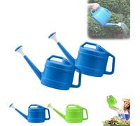Watering Can, Small Watering Can with Removable Long Spout for Indoor and Outdoor Plants, Perfect for Flowers, Gardens, and Houseplants (blue-2pcs)