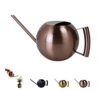 Watering Can with Long Spout and Comfortable Handle,Small Watering Can for Flowers,35 oz/1000ml Metal Garden Water Pot for Indoor Outdoor Garden Plants (pink)