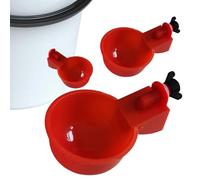 Watering Cups Chicken | Automatic Chicken Watering Cups,Chicken Water Feeder Kit Poultry WatererPoultry Drinking Bowl for Chicks Duck Turkey Or Bunny