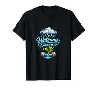 Watering Dreams Plumber Pipe Pun Graphic T-Shirt