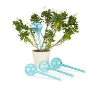 Watering globes Automatic Water Dispensers PVC Material Light Blue 8 pieces