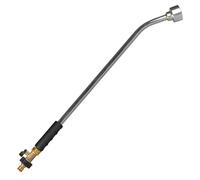 Watering Lance 50cm 75cm 90cm Garden Nursery Aluminium Quick Fitting Hose Pipe Brass Valve Irrigation Flow Rate Regullation Non-Slip Handle Aluminium (75cm)