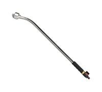 Watering Lance 50cm Aluminium with Hozelock Compatible Quick Connector Valve - Lightweight Long Reach Watering Wand with Ergonomic Grip for Hanging Baskets, Pots, Raised Beds, Borders, Garden Watering