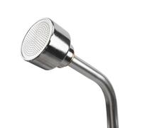 Watering Lance 83 cm Aluminium with Professional Rose Spray Head - Long Reach Garden Sprayer Wand with Comfort Grip Handle - Snap-On Male Inlet for Quick Hose Connection for Hanging Baskets and Pots