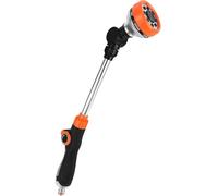 Watering Lance, Extended Hose Pipe Spray Gun with 8 Modes Extended Spray Nozzle Watering Lance for Hanging Basket Cleaning, Plants Lawns Watering, Pets Shower, Car Washing