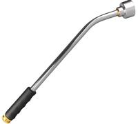 Watering Lance Metal 50cm 75cm 90cm Garden Hose Pipe Head Hanging Basket Watering + Valve (90cm)