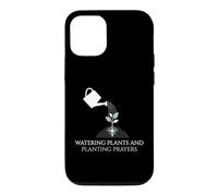 Watering Plants And Planting Prayers Christian Gardener Case for iPhone 12/12 Pro