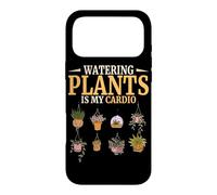 Watering Plants Is My Cardio Botanical Gardening Gardener Case for iPhone 17 Pro Max