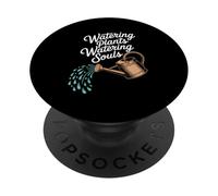 Watering Plants Watering Souls Christian Message PopSockets Adhesive PopGrip