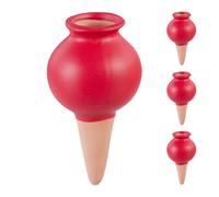 Watering Plug Clay Cone Houseplants Flowers Terracotta Set Office Irrigation Aid
