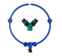 Watering Ring - Adjustable Plant Irrigator, Durable Construction, Even Flow Distribution, Compact Lightweight Form, Easy Setup Design | Practical Tool Suitable Trees Shrubs Vegetables Outdoor