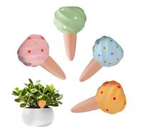 Watering Spikes | Plant Self Watering Devices Stakes - Waterer Insert Clay Irrigation System, Gardening Accessories for Vacation Indoor Garden Flower Pot