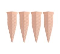 Watering Spikes - Self Watering Plant Stakes 4 Pack, Automatic Drip Irrigation Cones, Slow Release Plant Waterer Inserts, Garden Hydration System For Indoor Outdoor Pots Vegetable Flower Use